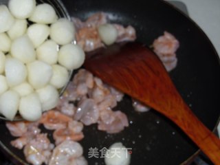 It's Time to Eat Pears——pear Flavor Shrimp Balls recipe