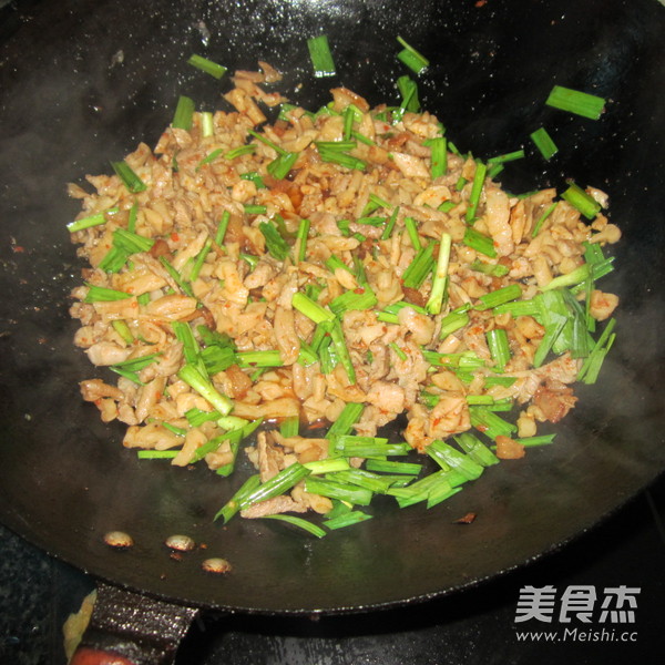 Fried Pork with Dried Radish recipe