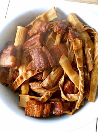 Braised Bamboo Shoots Twice Cooked Pork