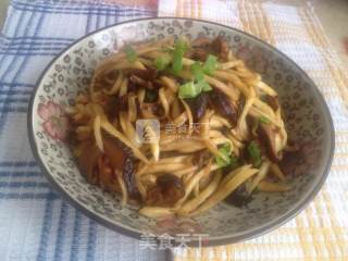 Braised Shiitake Mushrooms with Rice White recipe