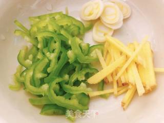 Vegetarian Fried Bamboo Shoots recipe