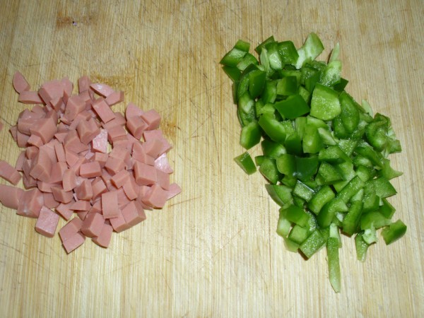 Fried Rice with Pepper and Egg recipe