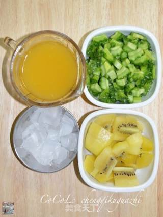 Double Fruit Jade Juice recipe