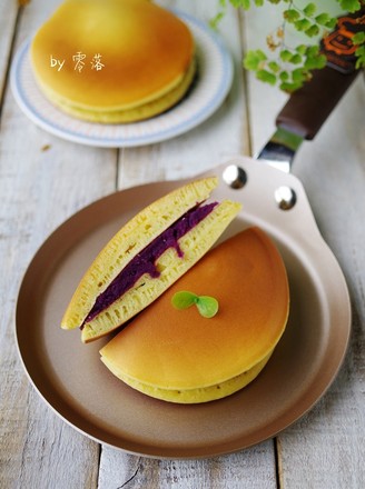 Purple Potato Dorayaki recipe