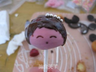 Girl Lollipop Cake recipe