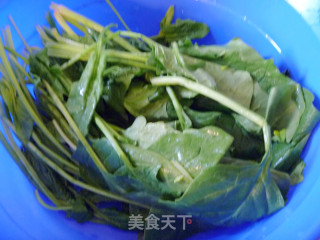 [yi Ru's Private Room Refreshing Cold Dishes] Simple and Delicious---nut Spinach Tower recipe