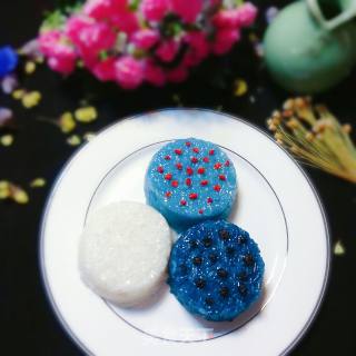 Butterfly Pea Flower Sticky Rice recipe