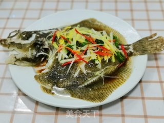 Steamed Turbot recipe