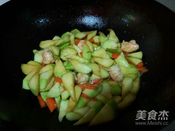 Zucchini Fried Shrimp recipe