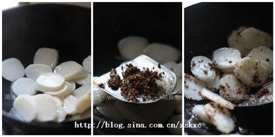 Sesame Osmanthus Sugar Rice Cake recipe