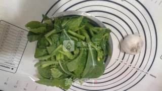 Stir-fried Vegetable Core with Garlic recipe