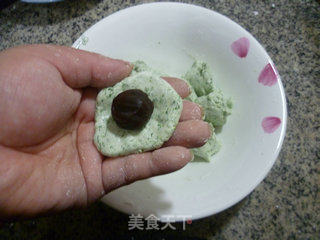 Red Bean Paste Wormwood Dumplings recipe