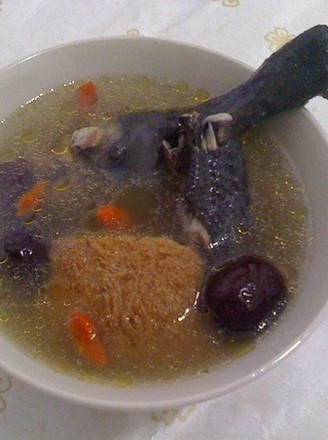 Hericium Black Chicken Soup recipe