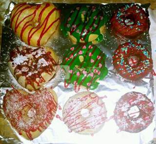 Christmas Donuts recipe