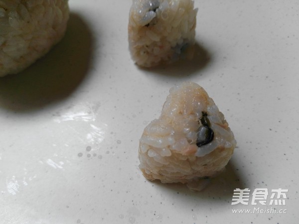 Tuna Pork Floss Rice Ball recipe