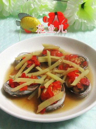 Steamed Abalone with Chopped Pepper recipe