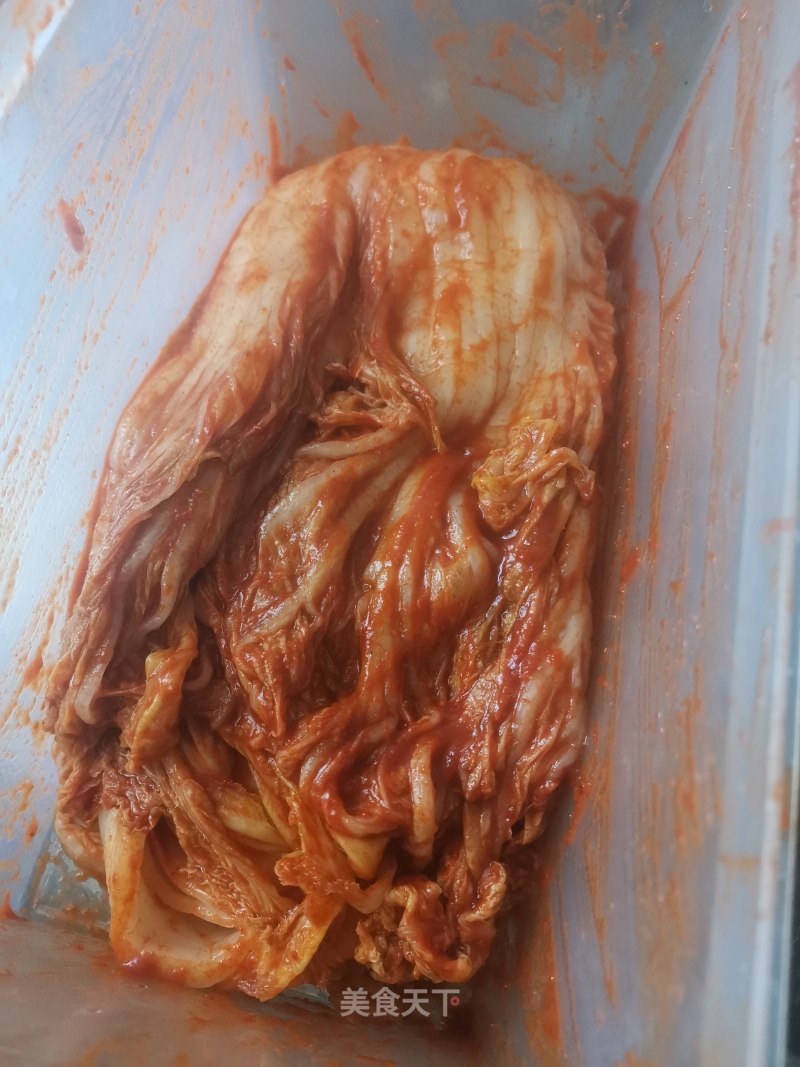 Korean Spicy Cabbage recipe
