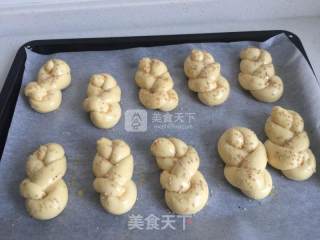 #aca烤明星大赛#[milk Twist Buns] recipe