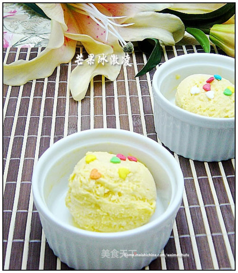 Fresh Mango Ice Cream