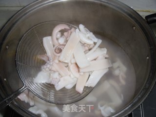 Squid Fried Rice Cake recipe