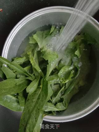 Garlic Lettuce Leaves recipe