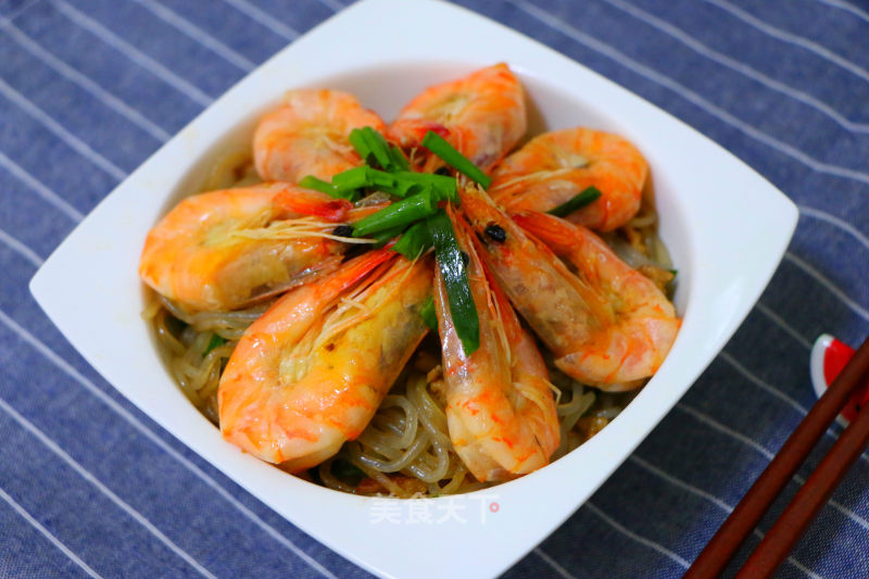 Shrimp and Vermicelli in Clay Pot recipe