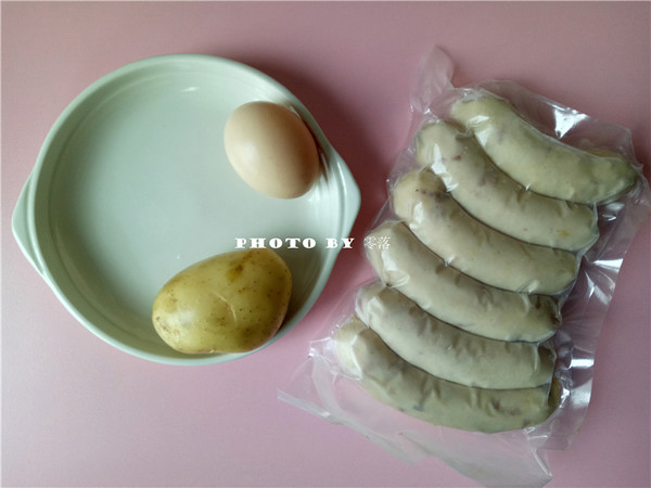 Potato and Fish Intestines recipe