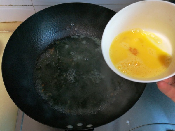 Seaweed and Egg Soup recipe