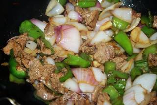 Fried Beef with Onion recipe