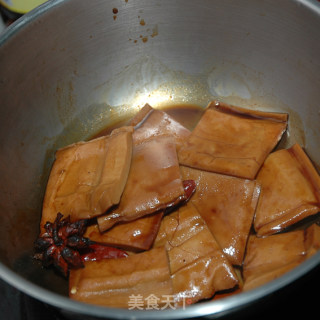 Honey Dried Tofu recipe