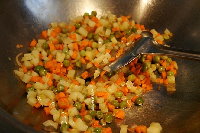 #中卓炸酱面# Stir-fried Instant Noodles with Mixed Vegetables recipe