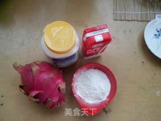 Dragon Fruit Multi-pill Dessert recipe
