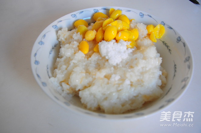 Ginkgo Candied Date Rice Cake recipe