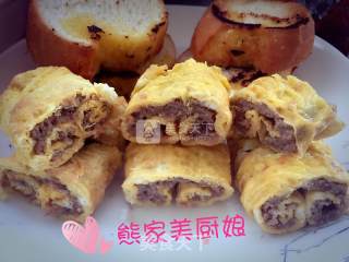 Stuffed Rolls, Also Called Egg Rolls recipe