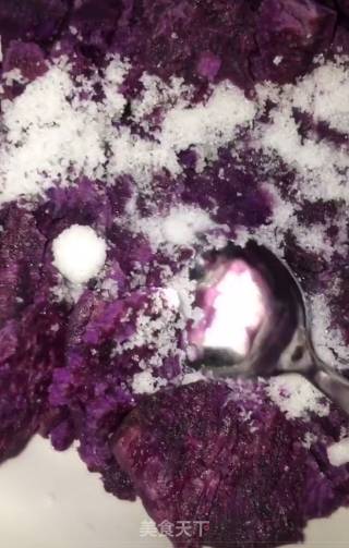 Cheese Baked Purple Sweet Potato recipe