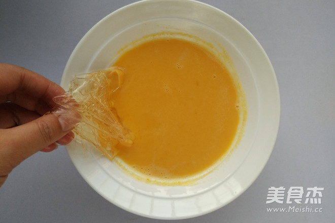 Two-color Soy Milk Pudding recipe