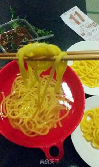 #春食野菜香# Shepherd's Purse Pork Marinated·noodles recipe