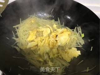 "egg Food" Potato Shredded Scrambled Eggs recipe