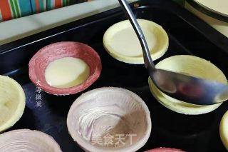 Colored Egg Tart recipe