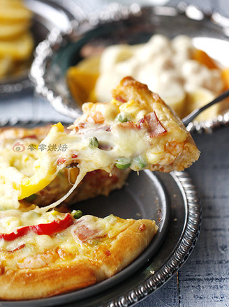 Shrimp and Bacon Pizza recipe