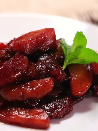 Stewed Pork Chop with Apple Wine recipe