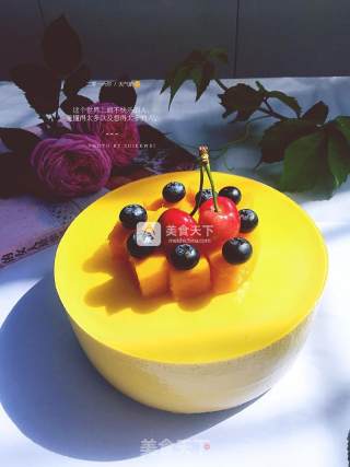 #aca烤明星大赛# Six-inch Mango Mousse recipe