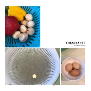 Three-color Whitebait Omelette recipe