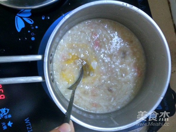 Ham and Egg Porridge recipe