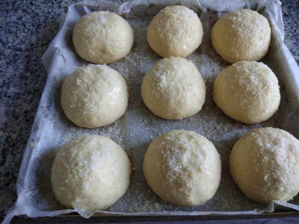 Coconut Bean Paste Bread recipe