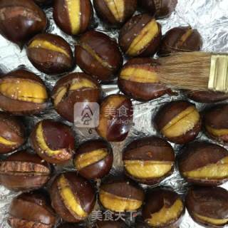 Roasted Chestnuts with Oily Sweet Sugar recipe