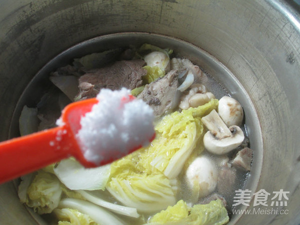 Mushroom Baby Vegetable Soup recipe