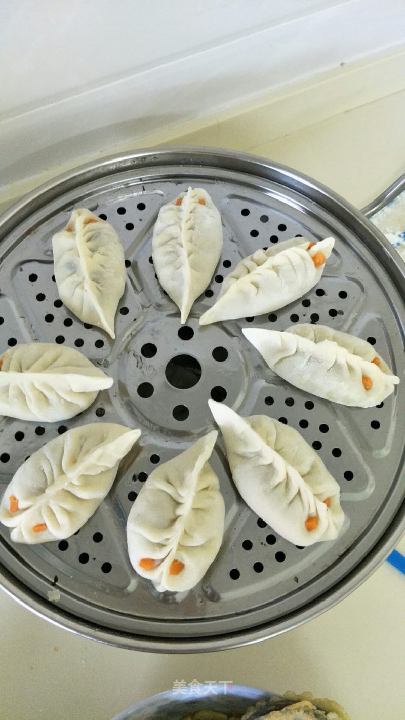 Goldfish Steamed Dumplings recipe