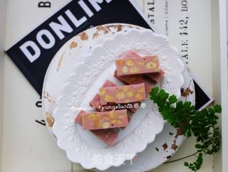 Pink Blueberry Nougat recipe