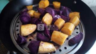 Purple Sweet Potato Ball recipe